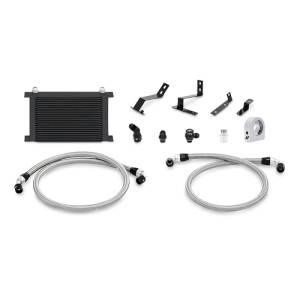 Mishimoto 2016+ Chevy Camaro Oil Cooler Kit - Black - MMOC-CAM8-16BK