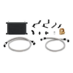 Mishimoto - Mishimoto 2016+ Chevy Camaro Oil Cooler Kit w/ Thermostat - Black - MMOC-CAM8-16TBK - Image 2