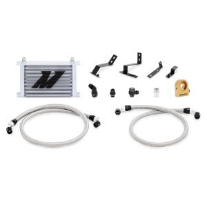 Mishimoto - Mishimoto 2016+ Chevy Camaro Oil Cooler Kit w/ Thermostat - Silver - MMOC-CAM8-16TSL - Image 2