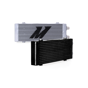 Mishimoto - Mishimoto Universal Medium Bar and Plate Dual Pass Black Oil Cooler - MMOC-DP-MBK - Image 2