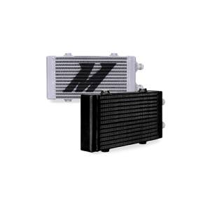 Mishimoto Universal Small Bar and Plate Dual Pass Black Oil Cooler - MMOC-DP-SBK