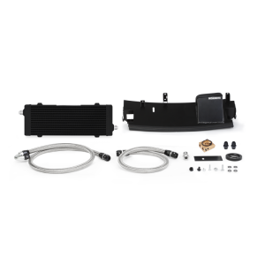 Mishimoto 2016+ Ford Focus RS Thermostatic Oil Cooler Kit - Black - MMOC-RS-16TBK