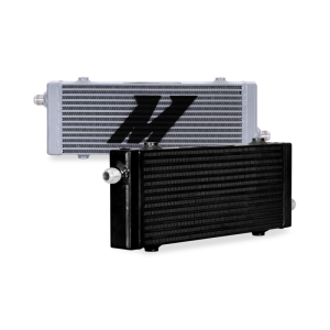 Mishimoto - Mishimoto Universal Medium Bar and Plate Cross Flow Black Oil Cooler - MMOC-SP-MBK - Image 2