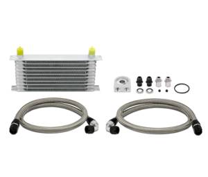 Mishimoto - Mishimoto Universal 10 Row Oil Cooler Kit (Metal Braided Lines) - MMOC-U - Image 4