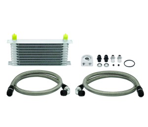 Mishimoto - Mishimoto Universal 10 Row Oil Cooler Kit (Metal Braided Lines) - MMOC-U - Image 5