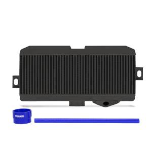 Mishimoto - Mishimoto Subaru 08-15 WRX STi Top-Mount Intercooler Kit - Powder Coated Black & Blue Hoses - MMTMIC-STI-08BKBL - Image 2