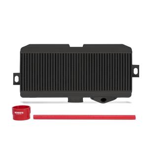 Mishimoto Subaru 08-15 WRX STi Top-Mount Intercooler Kit - Powder Coated Black & Red Hoses - MMTMIC-STI-08BKRD