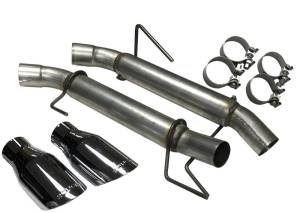 Roush 2005-2010 Ford Mustang V8 Extreme Axle-Back Exhaust Kit - 421915