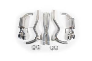 Roush - Roush 2018-2024 Ford Mustang 5.0L V8 Cat-Back Exhaust Kit (Fastback Only) - 422093 - Image 2