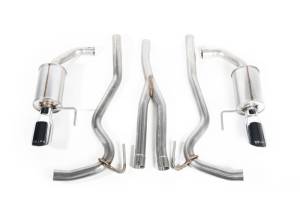 Roush 2015-2024 Ford Mustang Ecoboost 2.3L Cat-Back Exhaust Kit (Fastback Only) - 422094